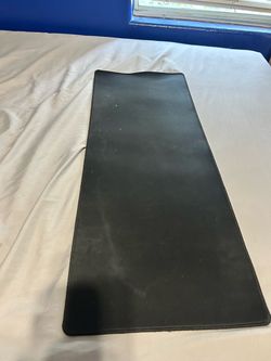 Long black mousepad