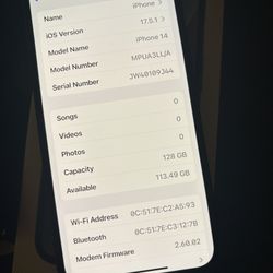 128 GB Iphone 14