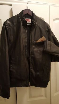 Levis leather jacket.