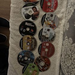 Playstation 2 A Lot Of Game Discs