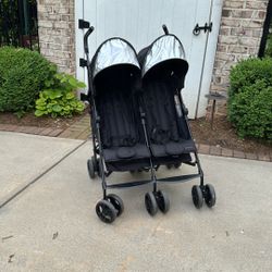 Folding Double Stroller