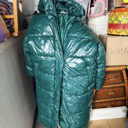 Trench Coat Puff Jacket Large Men’s 