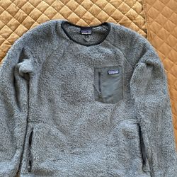 Patagonia Gray Fleece Pullover 