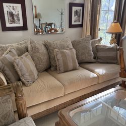 Schnadig Living Room Couch And Loveseat Seat