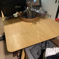 Dining Table 4 Chairs Set With Neat & Clean Condition