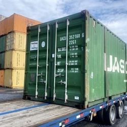Shipping Containers! • Cargo Boxes Available • WWT 20’ Listed Price