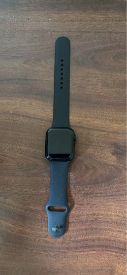 Apple Watch with Black Sport Band