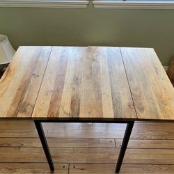 West Elm Mango Wood Drop Leaf Table