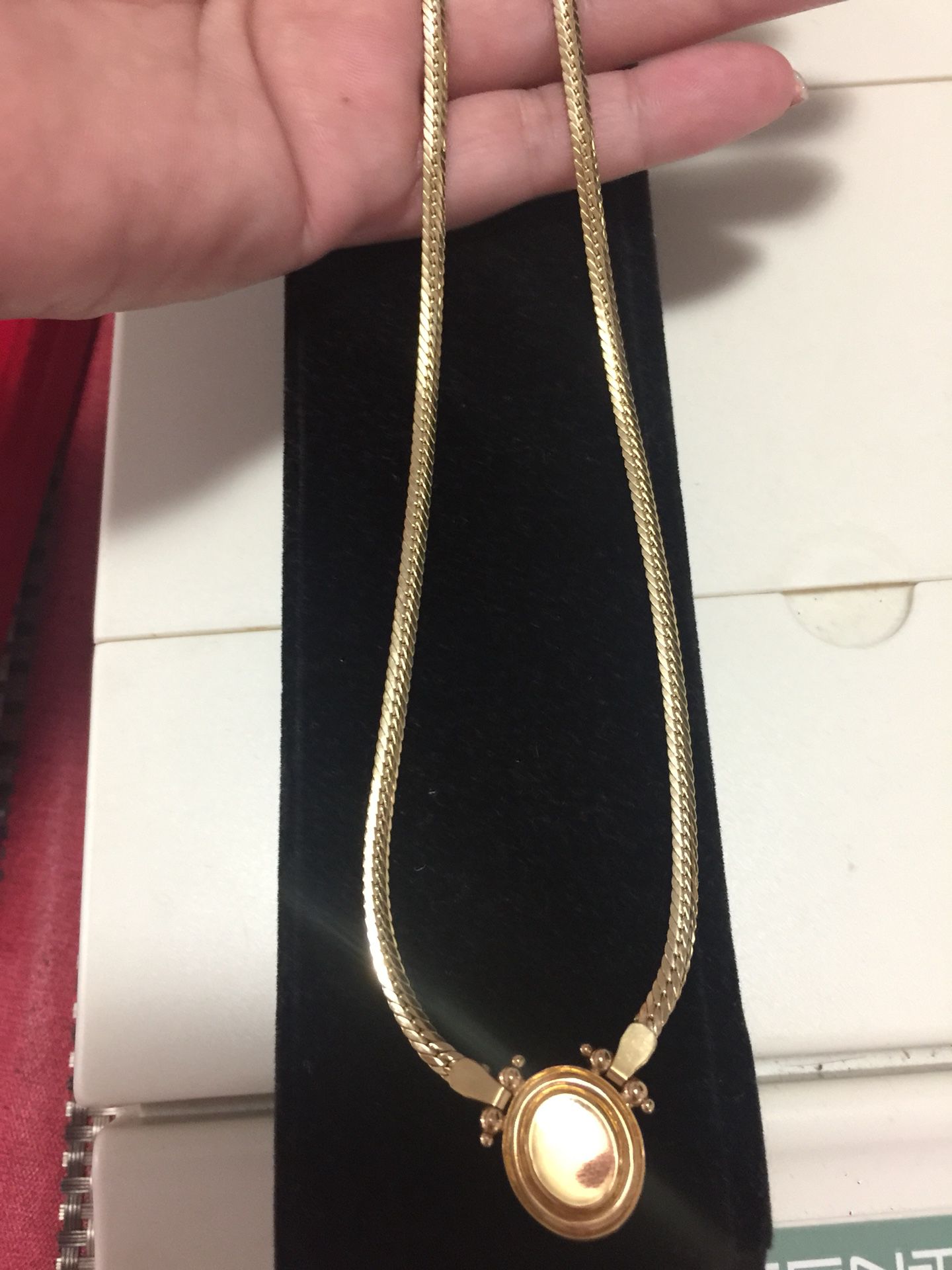 necklace size 18, 18k saudi gold for Sale in Anaheim, CA - OfferUp