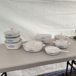 8 Pc. Corning Ware Dish Set
