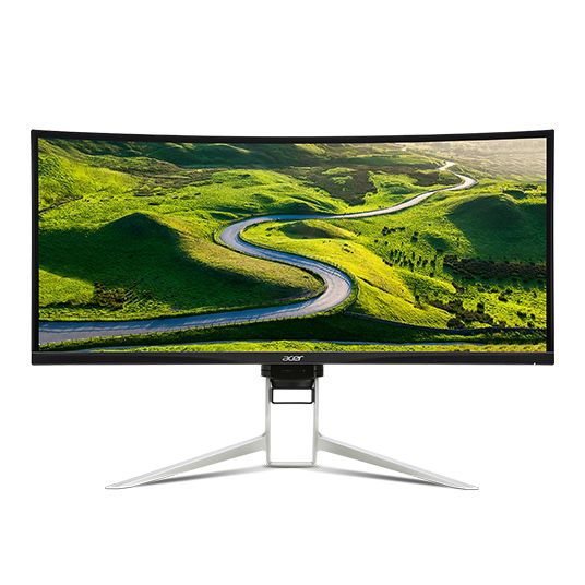 Acer 38” Ultrawide Monitor And Monitor Arm
