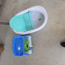 Bathtub And High Chair