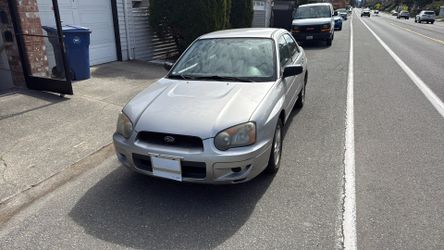 2005 Subaru Impreza 2.5RS Sedan.  Runs