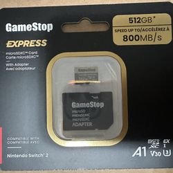 GamesStop Micro SDXC Express Card