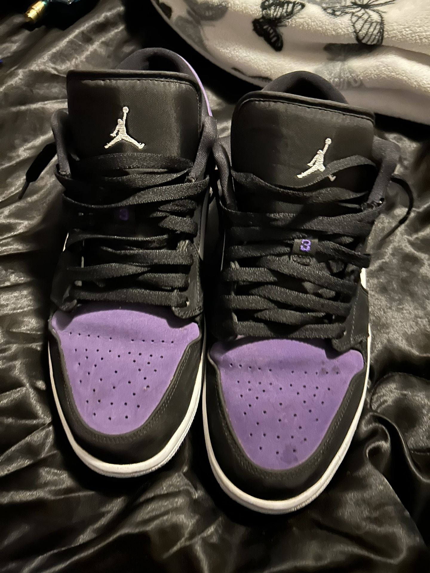 Air Jordan 1 Low Court Purple