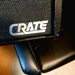 Crate Ba 15  Watt Amp Perfect Condition Vintage Well-made Has The Old Crate Font Very Loud For Its Size Great For Immediate Playing