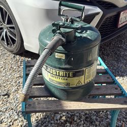 Justrite Safety Can