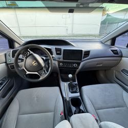 2012 Manual Honda Civic 