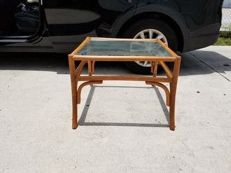 Vintage MC MODERN BENTWOOD BAMBOO TABLE COFFEE SIDE END TABLE 19.10.3