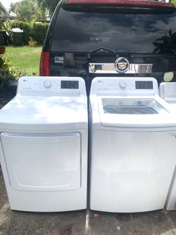 LG Washer and Dryer Can Deliver