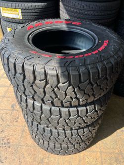 35x12.50r17 ARROYO RT 4 new tires INSTALLEED ✅🔥
