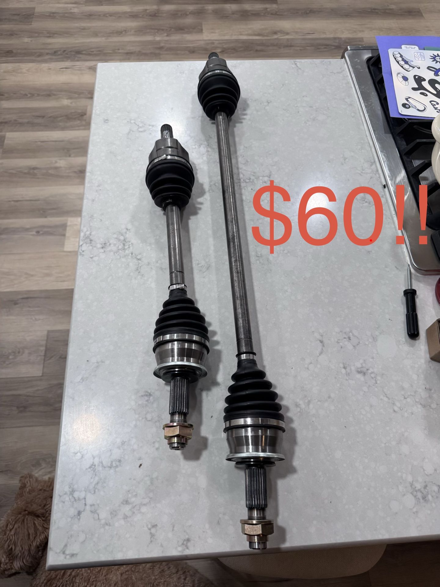 Front CV Axle Set For 2012-2018 Chevy Sonic