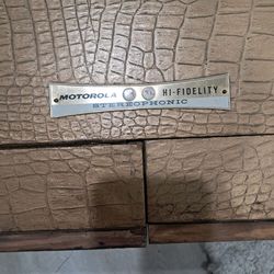 Vintage Motorola record player
