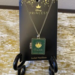 Disney The Princess And The Frog Storybook Locket Necklace