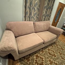 Beige Formal Couch 