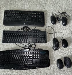 Mice and keyboards