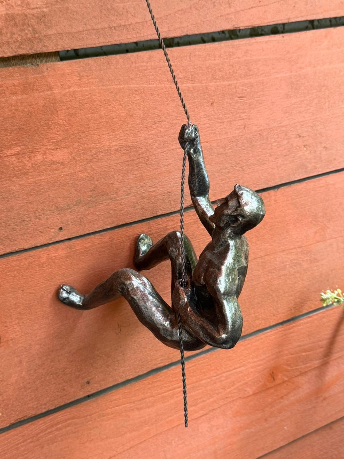 The climbing man wall decor $50