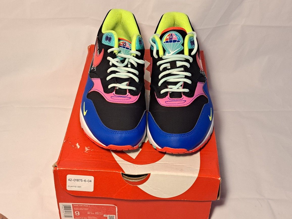 Nike Air Max 1 Parachute Size 9 $75 Or Best Offer