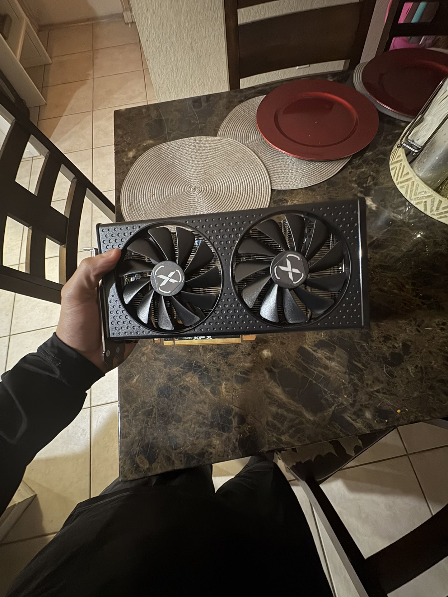 XFX Speedster SWFT 210 Radeon RX 6600 CORE Gaming Graphics Card with 8GB GDDR6 HDMI 3xDP, AMD RDNA 2 RX-66XL8LFDQ