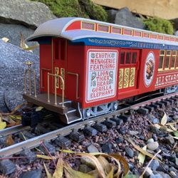 Bachmann G Scale train Combo Circus Car