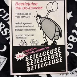 Beetlejuice sign 