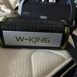 W-KING 90 Watts Of  Peak Power, Waterproof Portable Speaker