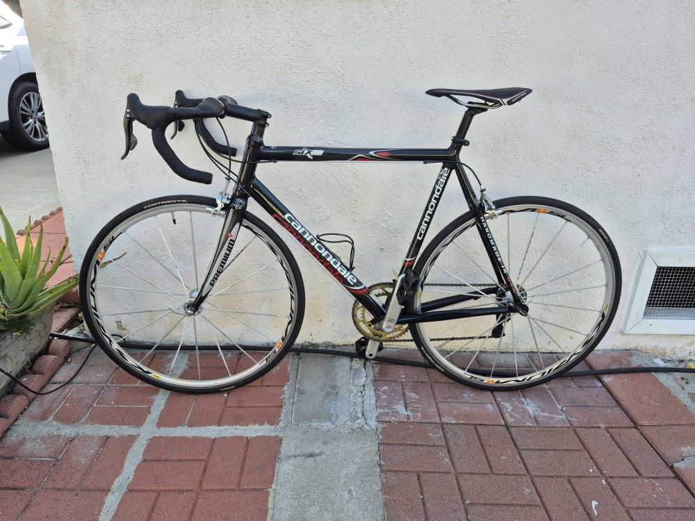 16lbs Rare Cannondale Six13 Campagnolo Record Ti 57cm Carbon Fiber Road Bike