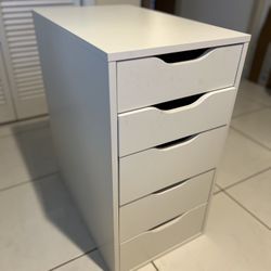 IKEA ALEX Drawer Unit (white) 
