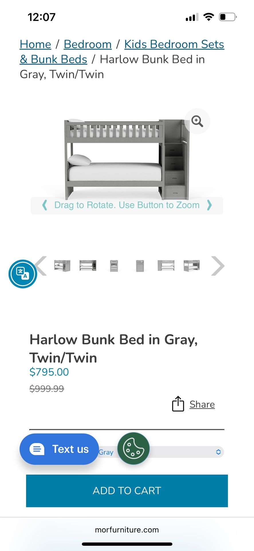 Harlow Bunk Bed