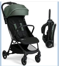 Jeep Altitude Compact Travel Stroller by Delta Children, Olive Green