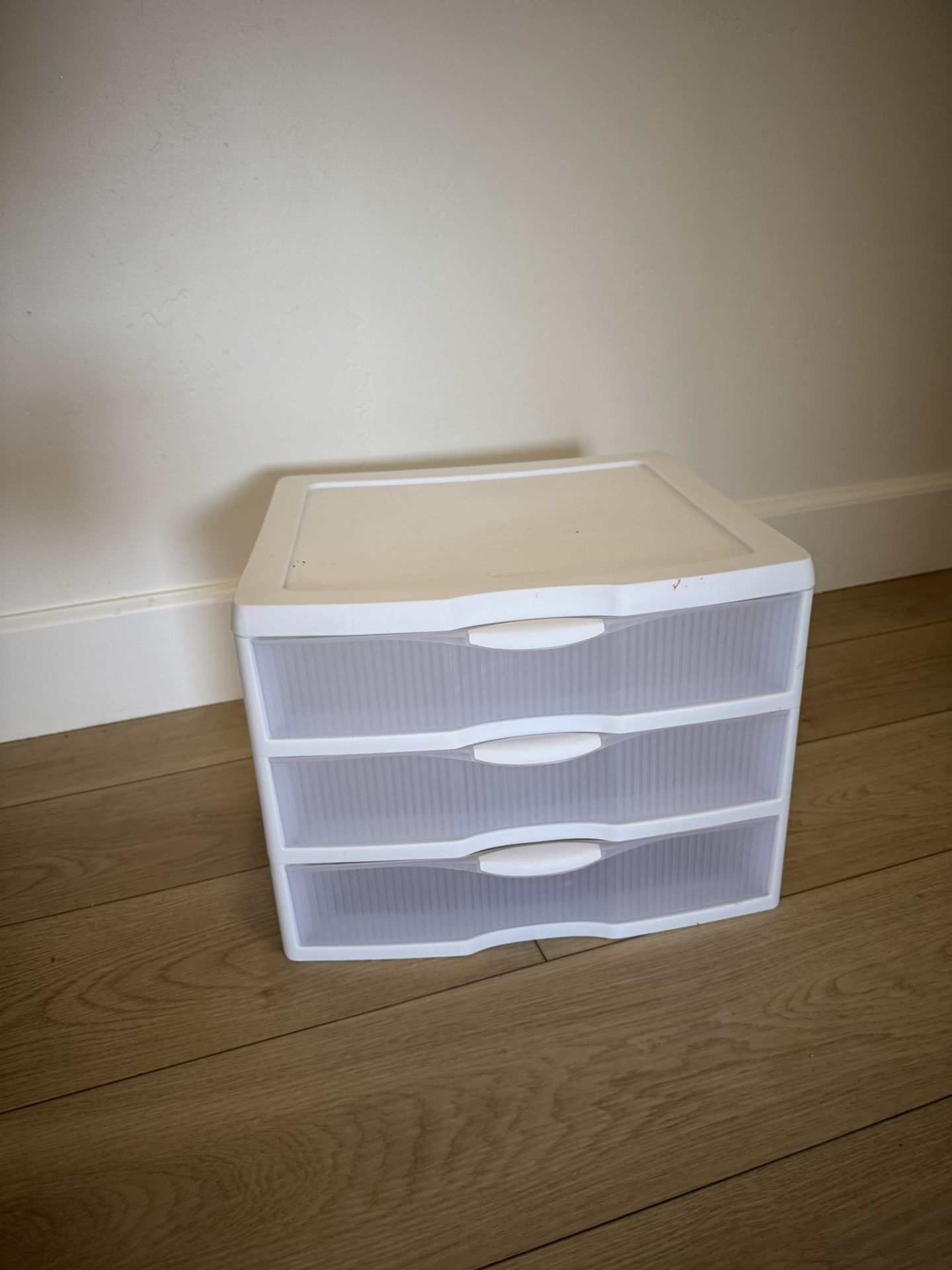 Sterilite 3-Drawer Plastic Organizer