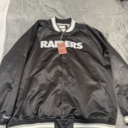 Raiders Mitchell And Ness Jacket