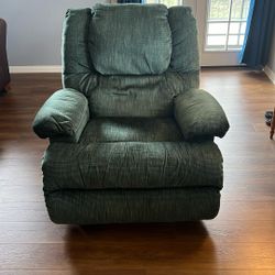 Dark Green lazy Boy Recliner