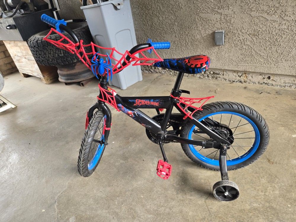 Spiderman 16in Huffy Bike