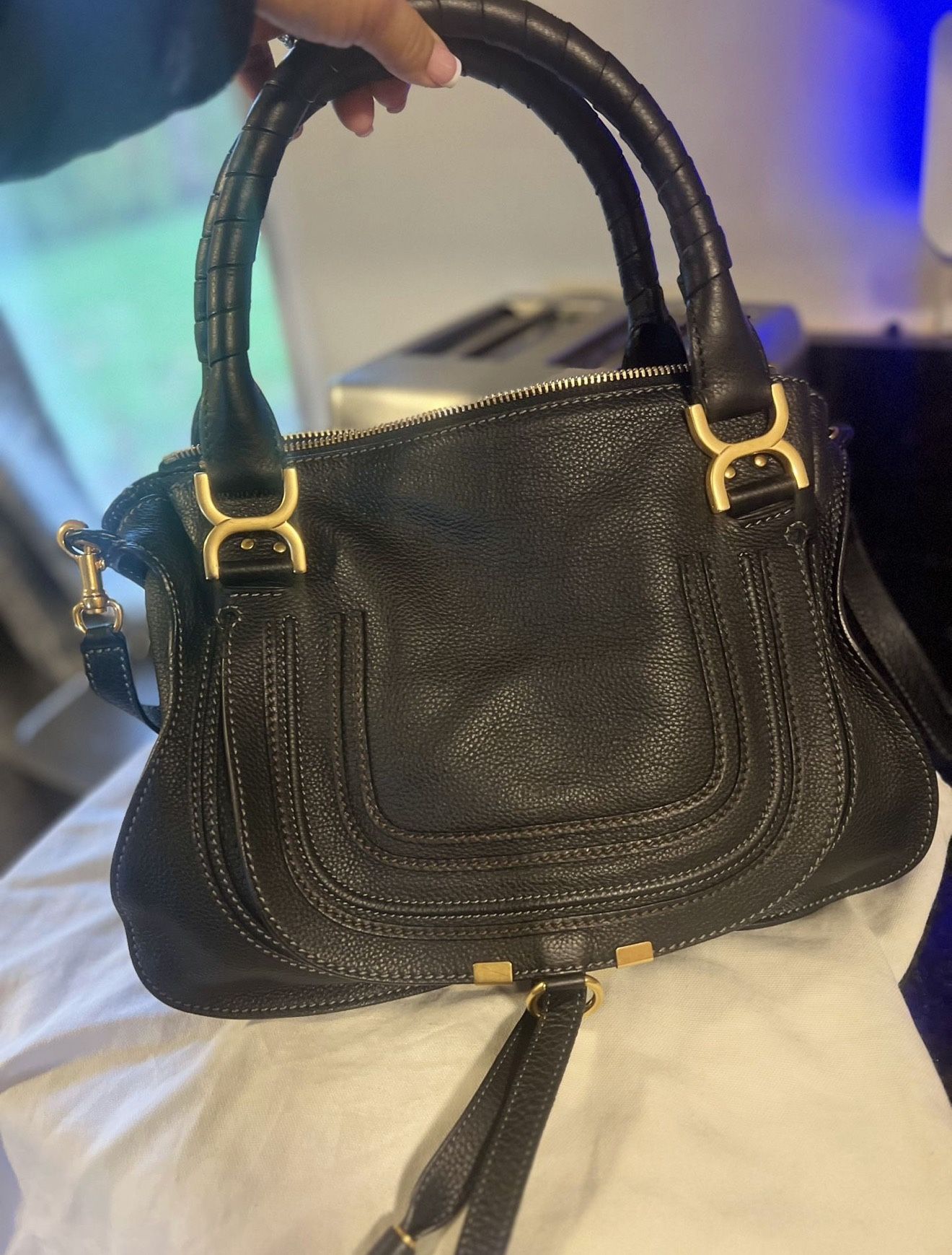 Chloe medium Marcie Leather hand bag - MAKE AN OFFER