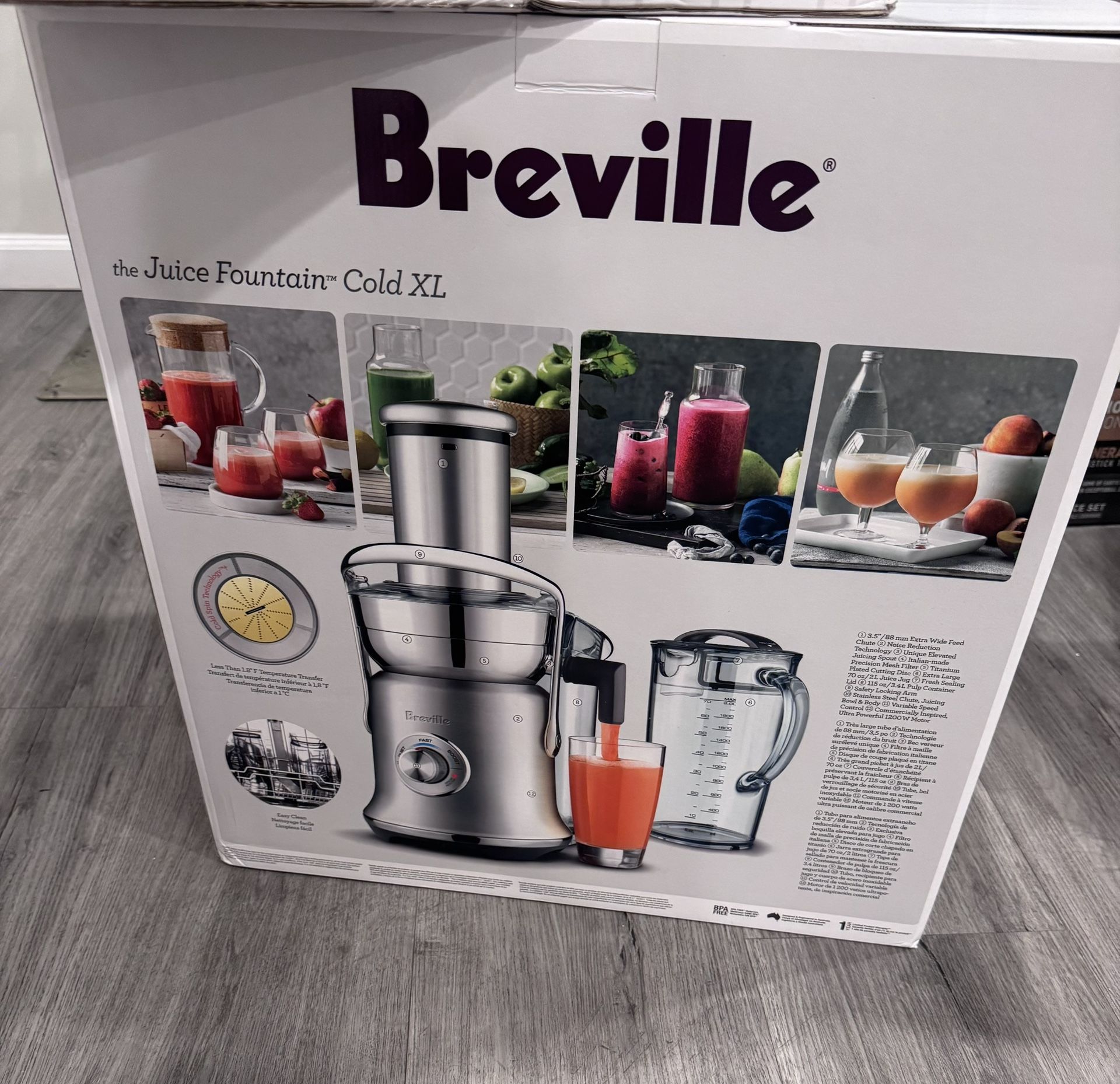 Breville the Juice Fountain® Cold Plus