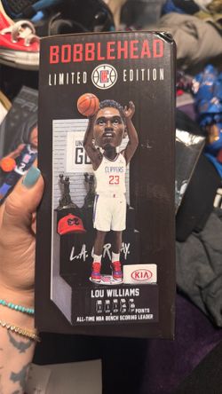 Lou Williams bobble head limited edition