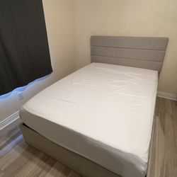Bed, Headboard And Frame