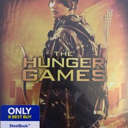 The HUNGER GAMES TARGET Exclusive Steel Book Case (Blu-Ray + Digital-2022) NEW!