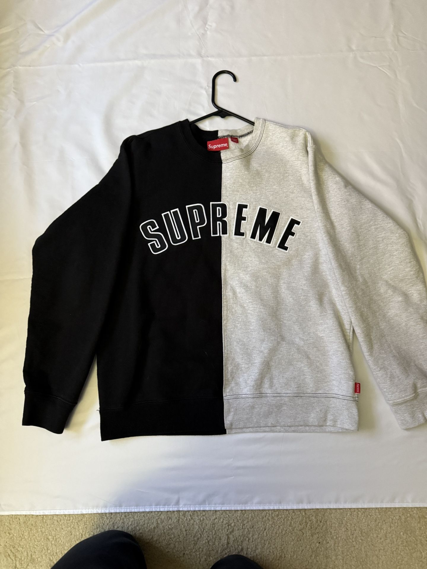 Supreme Split Crewneck